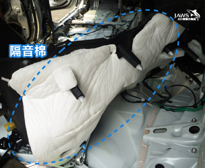 斯巴鲁XV原车隔音棉汽车隔音